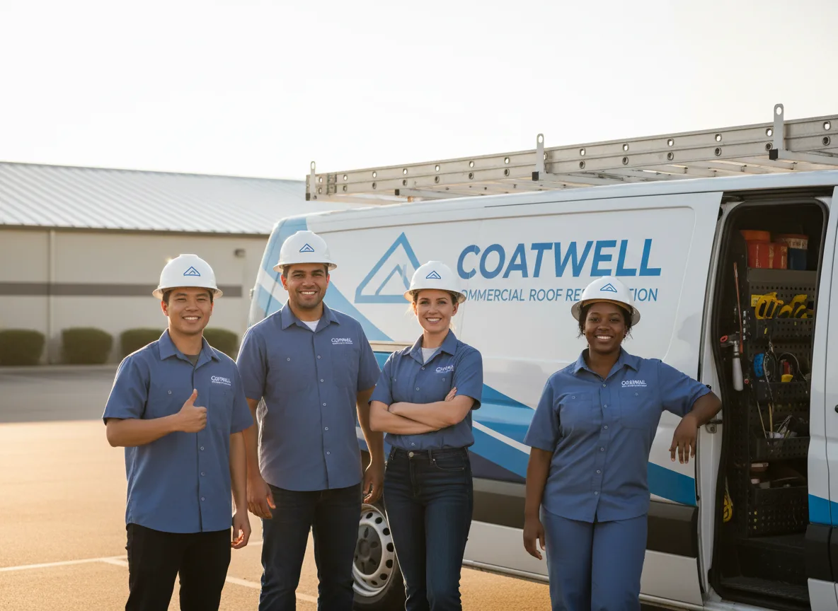 Commercial roof coating company in Kirkville, IA